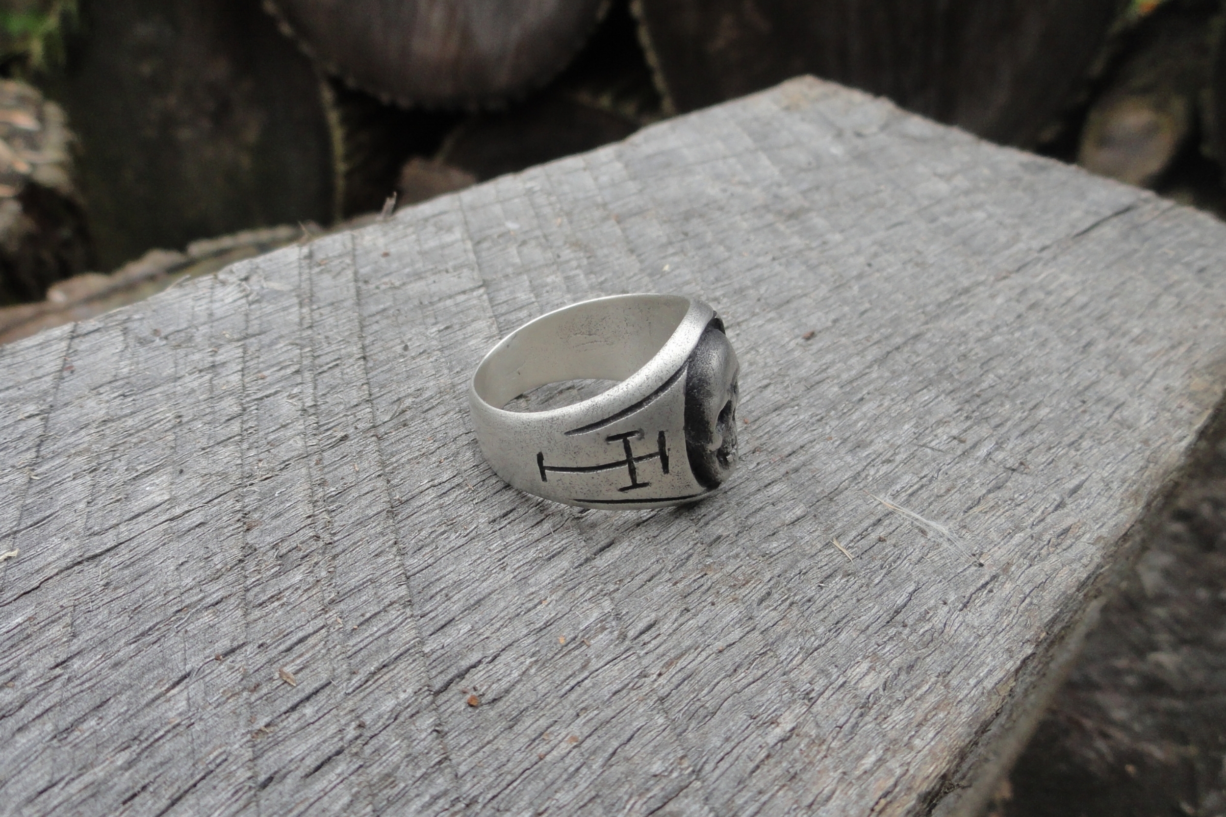 Skull Signet Ring — Maker and Smith